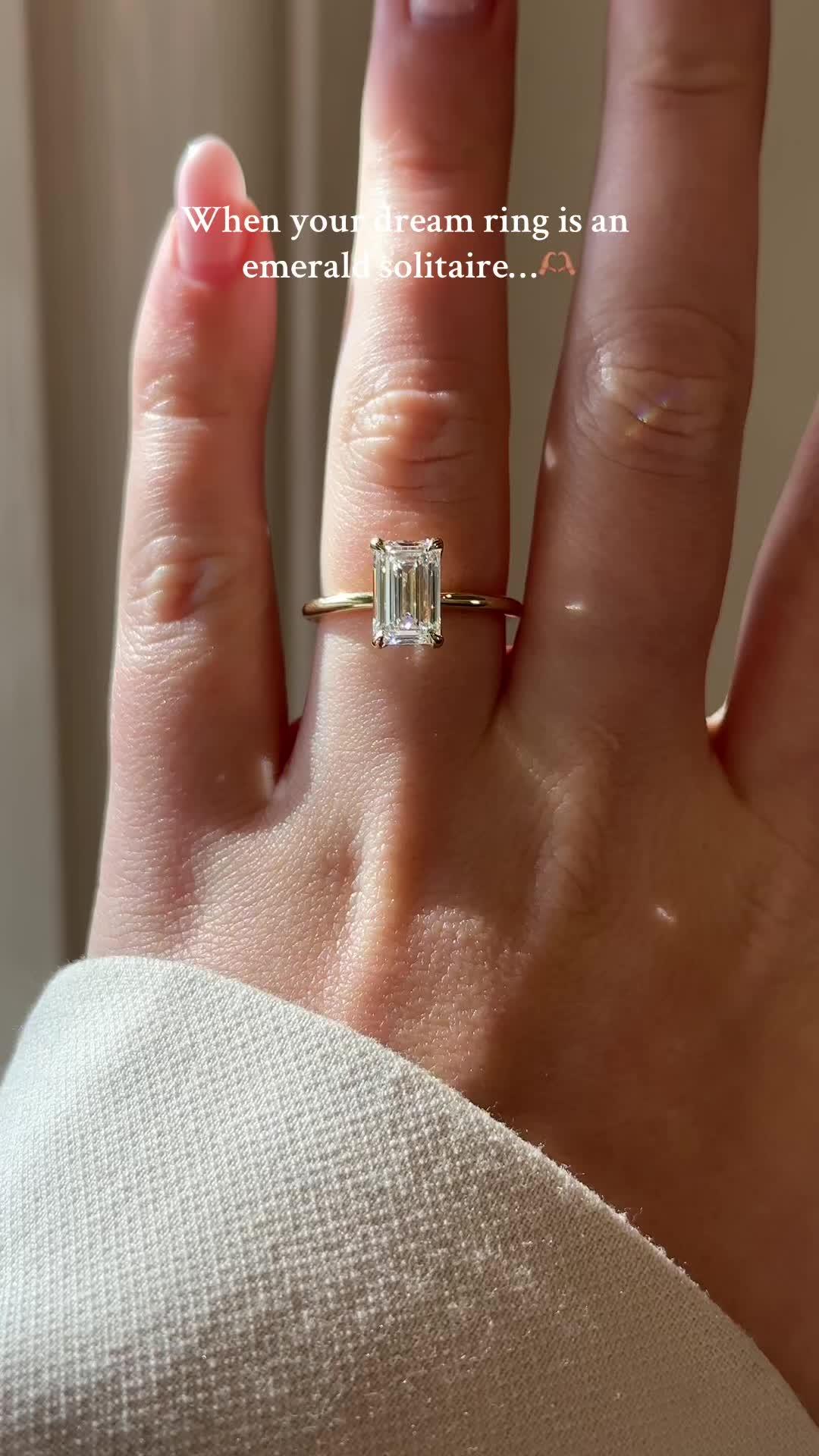 Timeless elegance ❤️‍🔥 We adore our Audrey Ring, featuring a