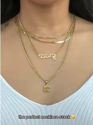 Not your average jewelry stack ✨ Starting with a base chain