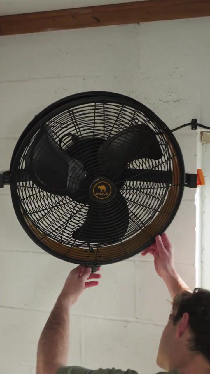 Built for garages that actually get used. Our Wet-Rated Garage Wall Fan XL has a dust-sealed motor, 3 speed settings, optional remote, and a 3-year warranty—so you’re set for the long haul. A fan you