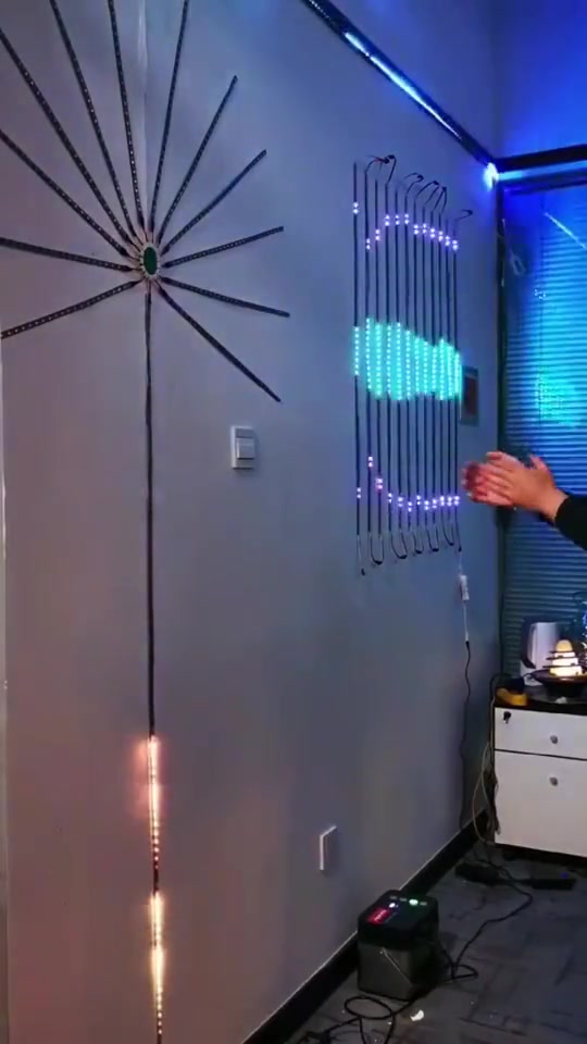 Upgrade your space with app-controlled lights that dance to sound.