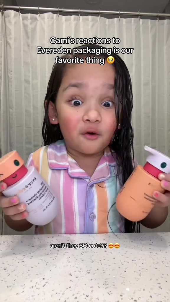 THEY HAVE CHEEKS! @Ivanna | Camila & Zoey’s Mom💕 #everedenskincare #cleanskincare #safeforsensitiveskin #kidscleanser #kidsatsephora #SelfCare #aestheticselfcare
