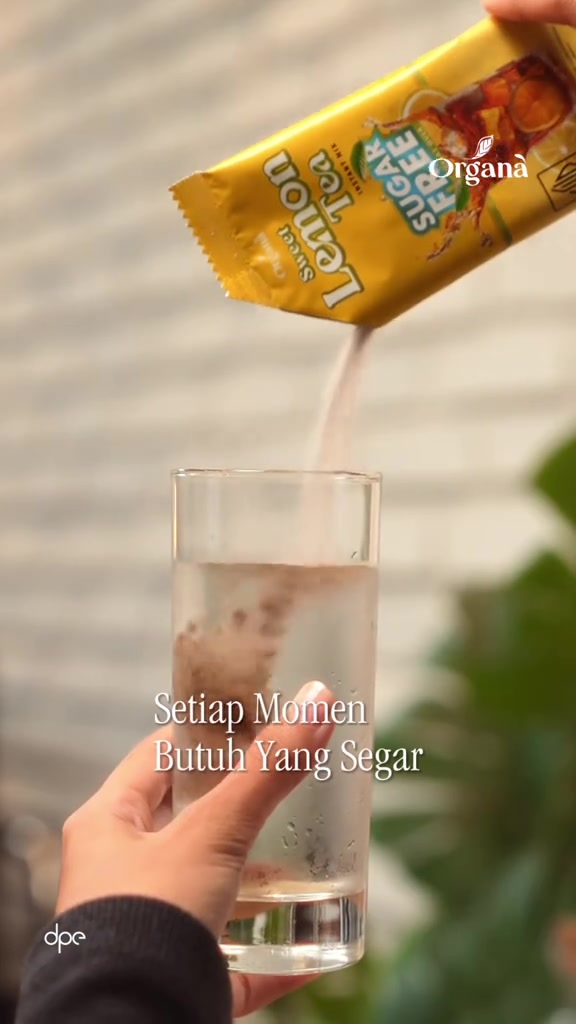 Dimana pun, kapan pun — tinggal seduh, langsung fresh 🍋✨ Organa Sweet Lemon Tea, pilihan praktis buat nemenin hari kamu: ✨ Sugar Free ✨ Sweetened with Stevia ✨ Super Refreshing No ribet, no worry — ju