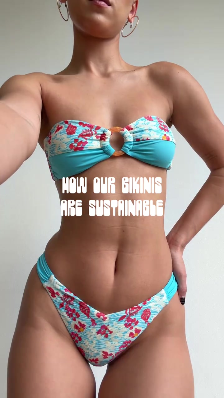 how our bikinis are sustainable 🌺✨🌴 #dippindaisys #sustainableswim #festivaloutfit #festival #sustainability