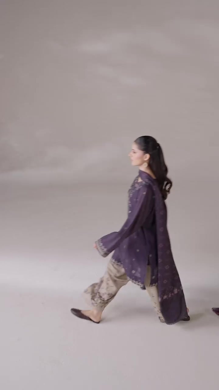 Introducing Khaddar Edit,  a story of texture, tone, and timeless grace. Printed khaddar, delicate embroidery, and soft winter palettes come together in pieces made to be lived in, loved, and layered