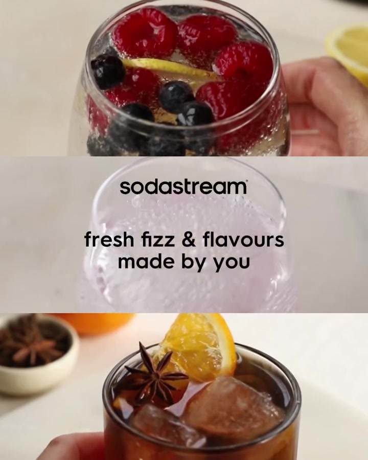 Level up your hydration with Sodastream: your one-stop hydration station to turn tap water into your favourite fizz 🫧