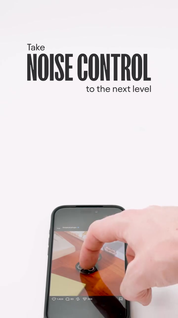 Loop Switch™ earplugs help you live life at your own volume 🎉 👂

Ready to find out what all the fuss is about? Try them for yourself with 100-day, hassle-free returns.