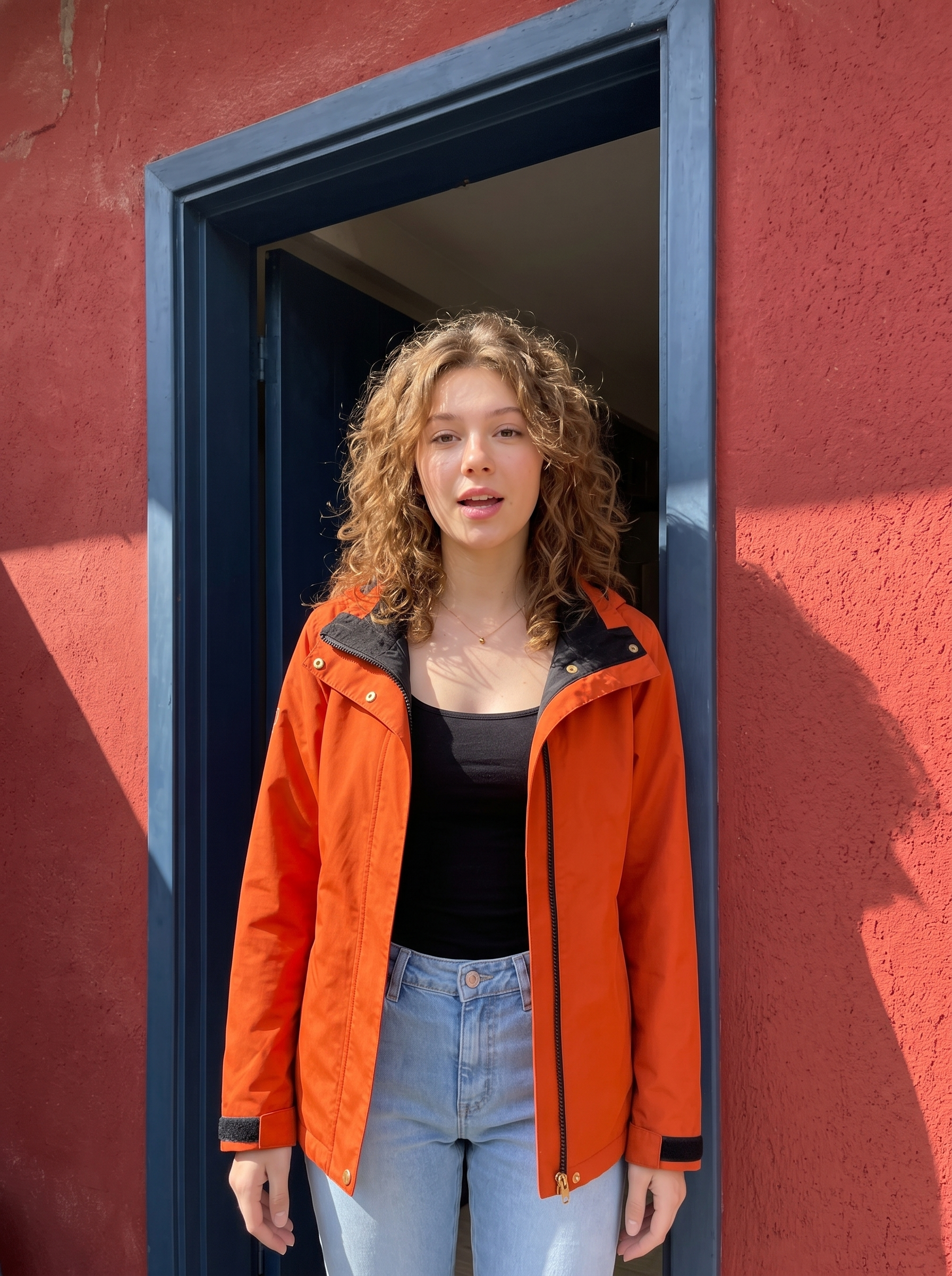 Outerwear styling UGC demo