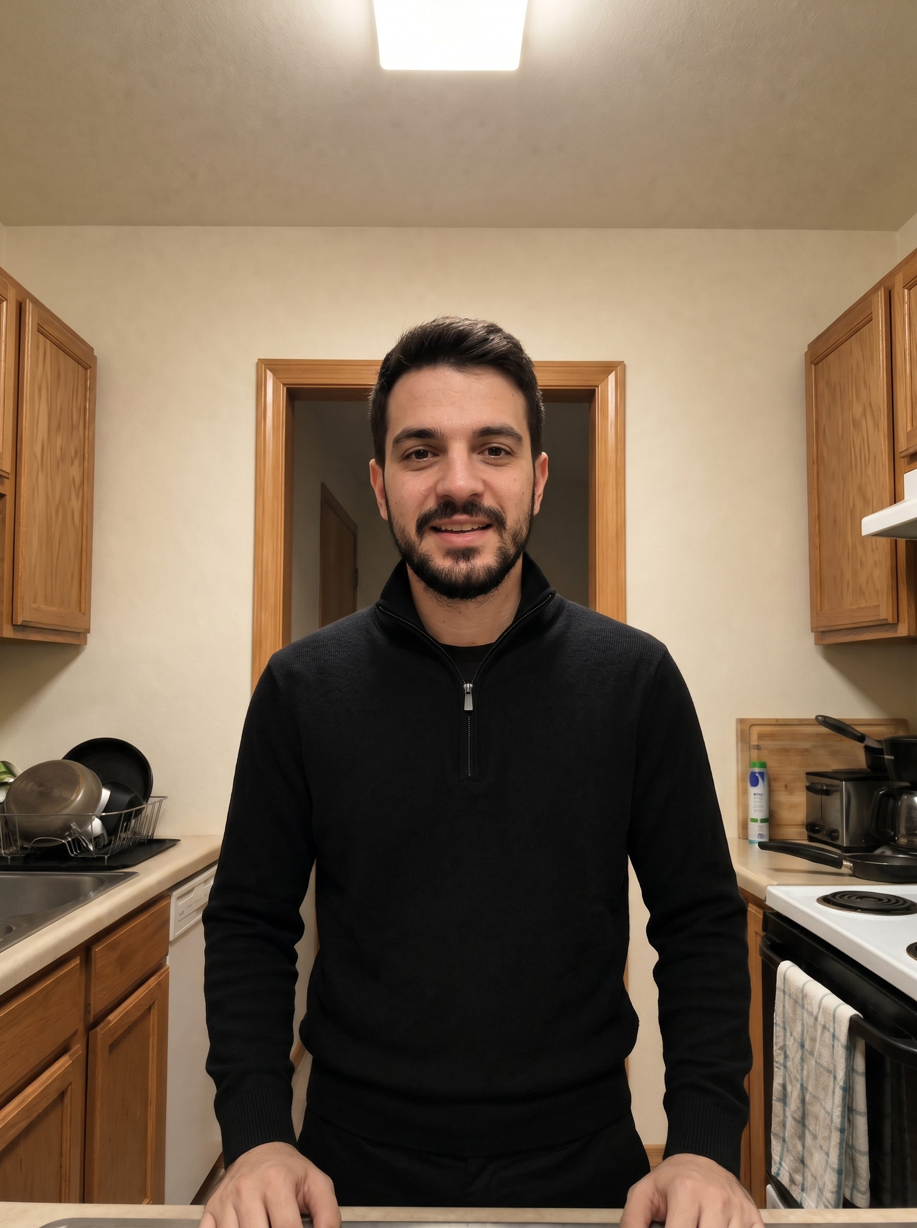 Kitchen wellness routine UGC demo