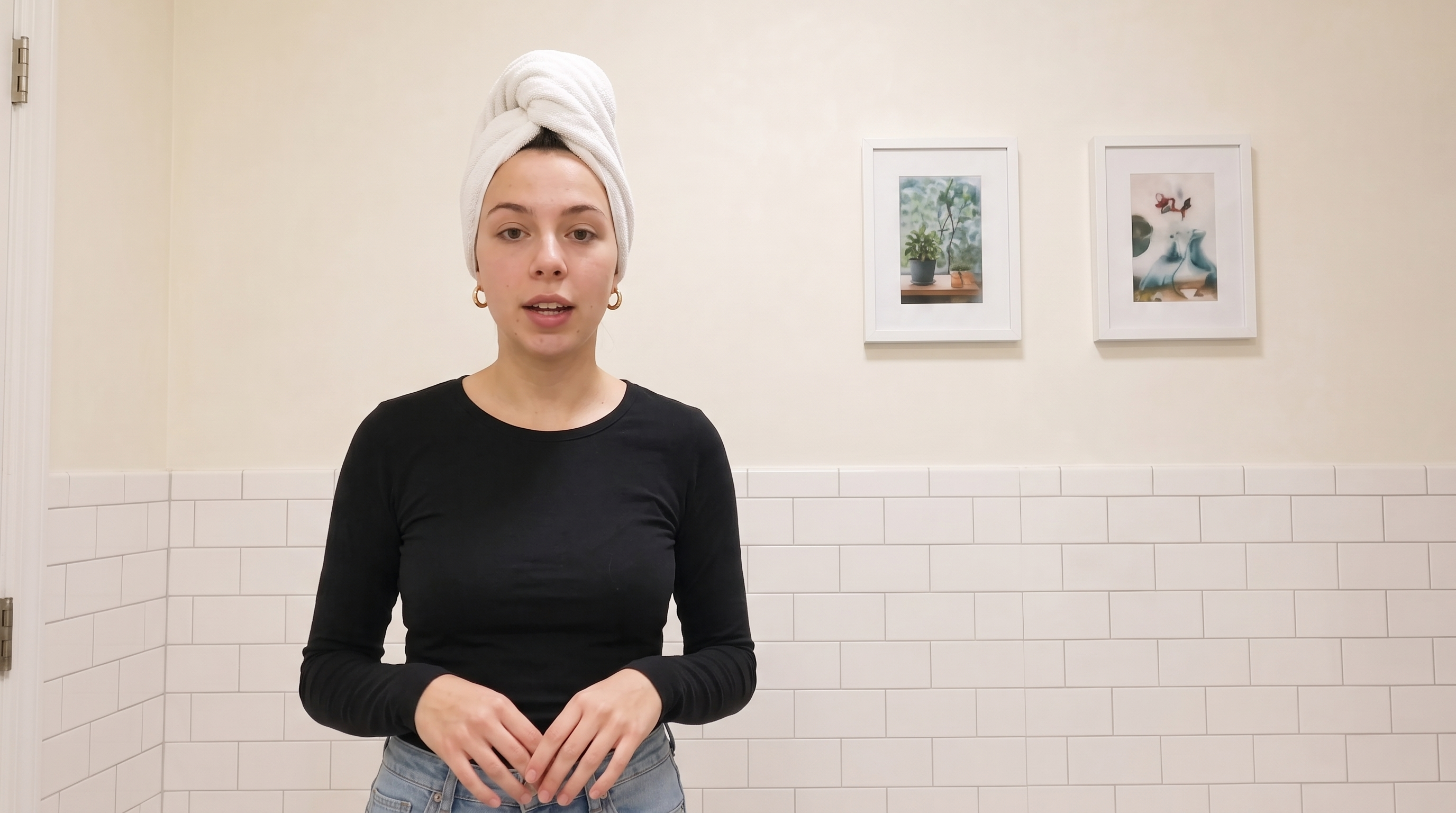 Skincare routine UGC demo