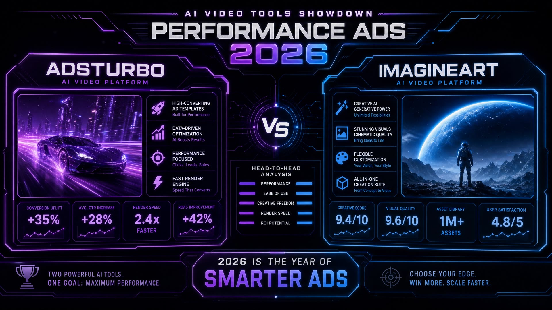 AdsTurbo vs imagine.art: Which AI Video Tool Wins for Performance Ads in 2026?