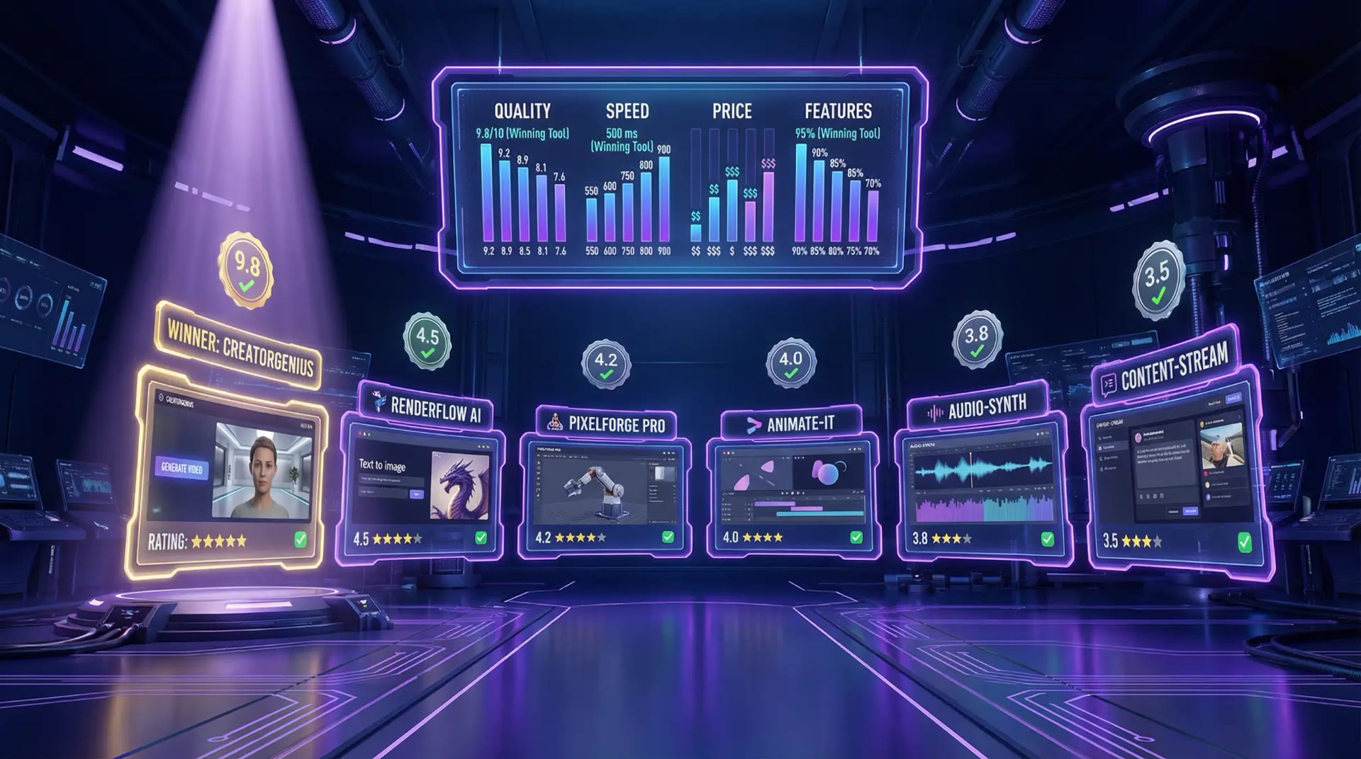 Top AI UGC Video Generators Review 2026: MakeUGC vs. Creatify vs. Arcads