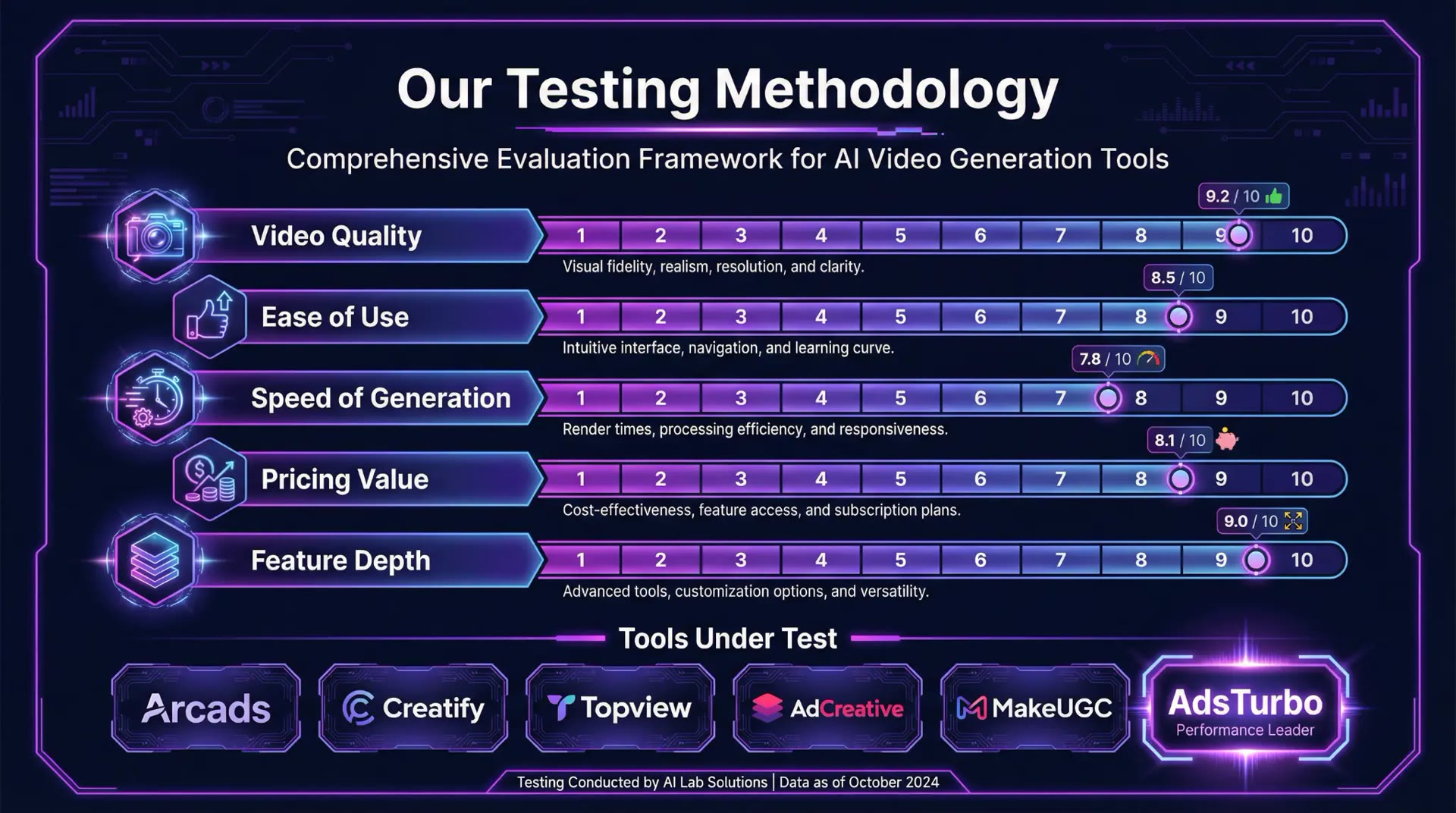Comprehensive Evaluation Framework for AI Video Generation Tools